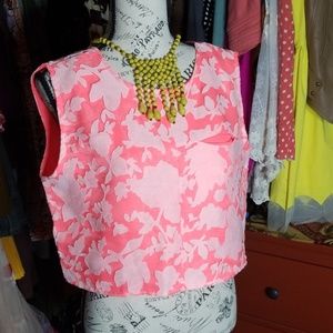 Dance & Marvel Hot Pink Crop Top